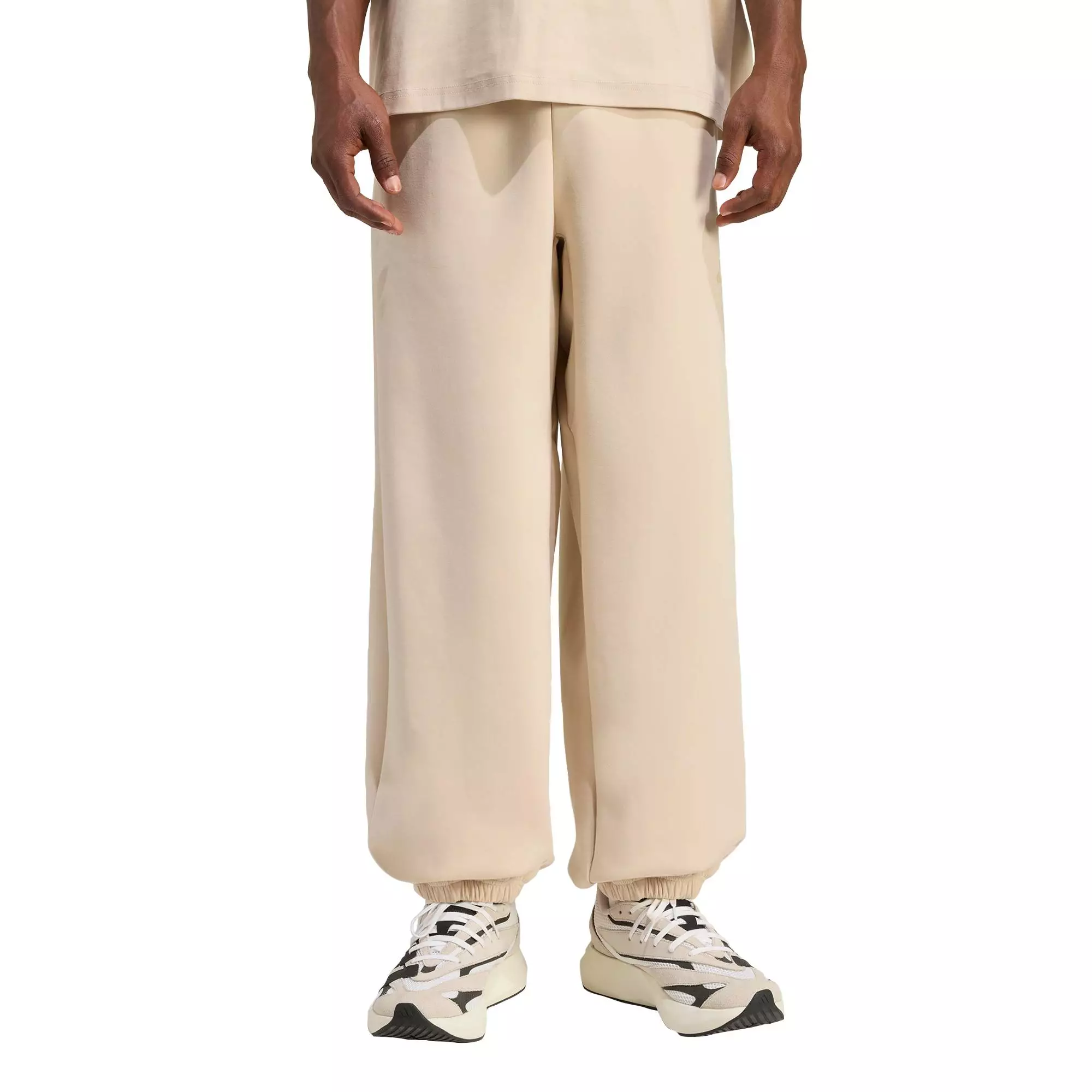 Lifestyle SOFT LUX PANTS Men Beige KF8576