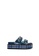 House of Avenues navy Ladies Strappy Chunky Sandals 4448 Navy B18A0SH830D81CGS_1