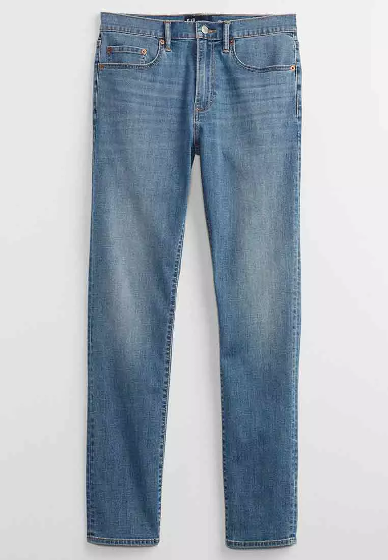 Soft Wear Slim Taper GapFlex Jeans with Washwell™