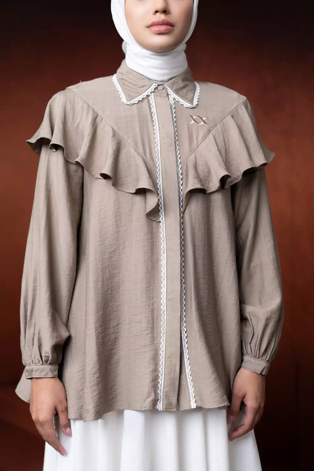 Klamby - Karra Shirt Coffee