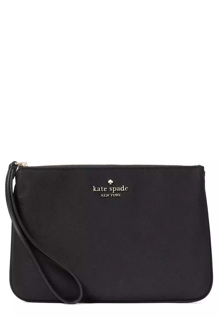 Chelsea wristlet saffiano store black