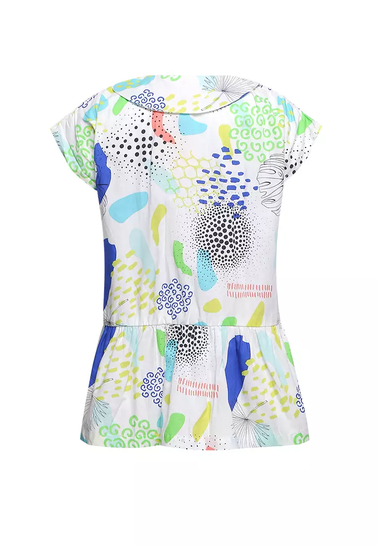 Qna Girl Phose Dress Pendek Anak Multicolor