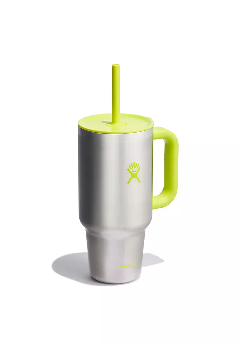 All Around Travel Tumbler Stainless Lime 32Oz