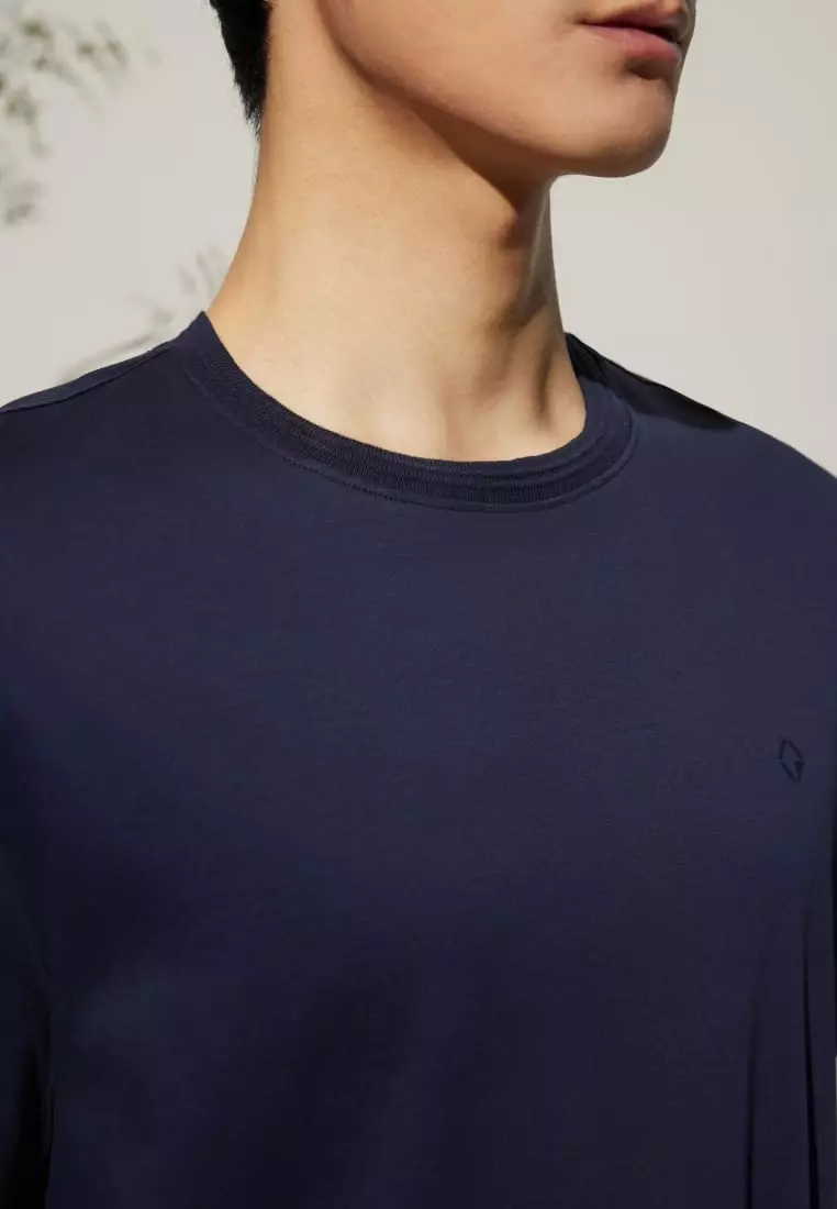 G2000 Super Soft Mercerized Pure Cotton Relax Fit Short Sleeve T-Shirt with Logo