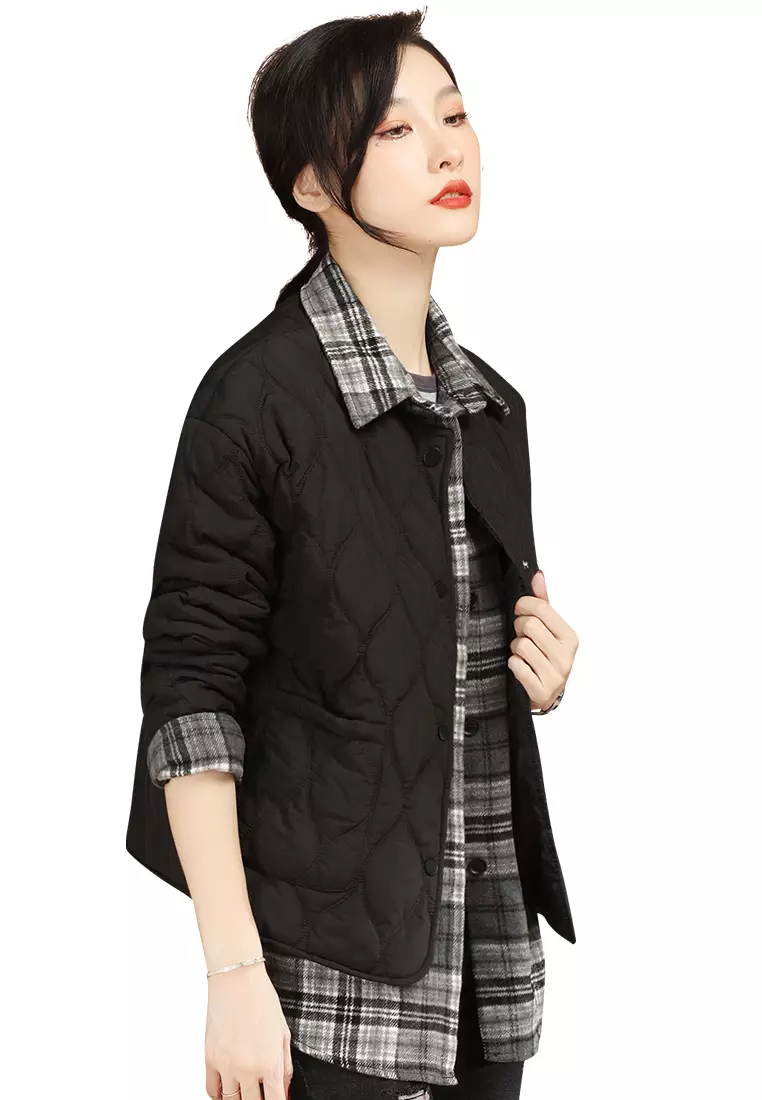 Girls deals checked coat