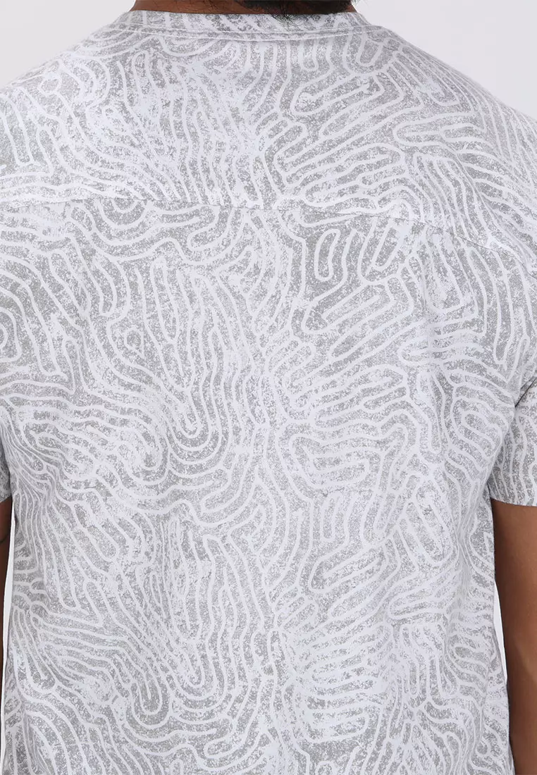 MCT LABYRINTH SHORT SLEEVE TEE WHITE