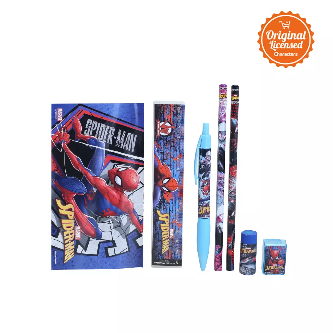 Alat Tulis Stationery Set Spiderman