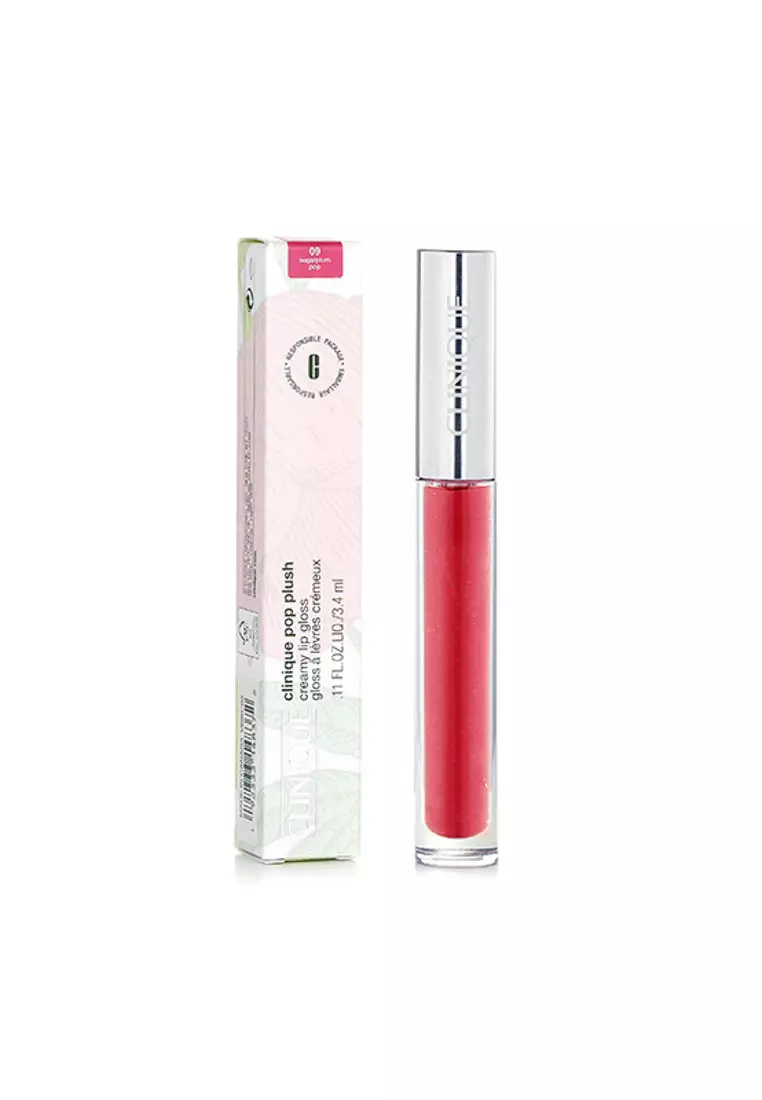 CLINIQUE - Pop Plush Creamy Lip Gloss - # 09 Sugerplum Pop 3.4ml/0.11oz.