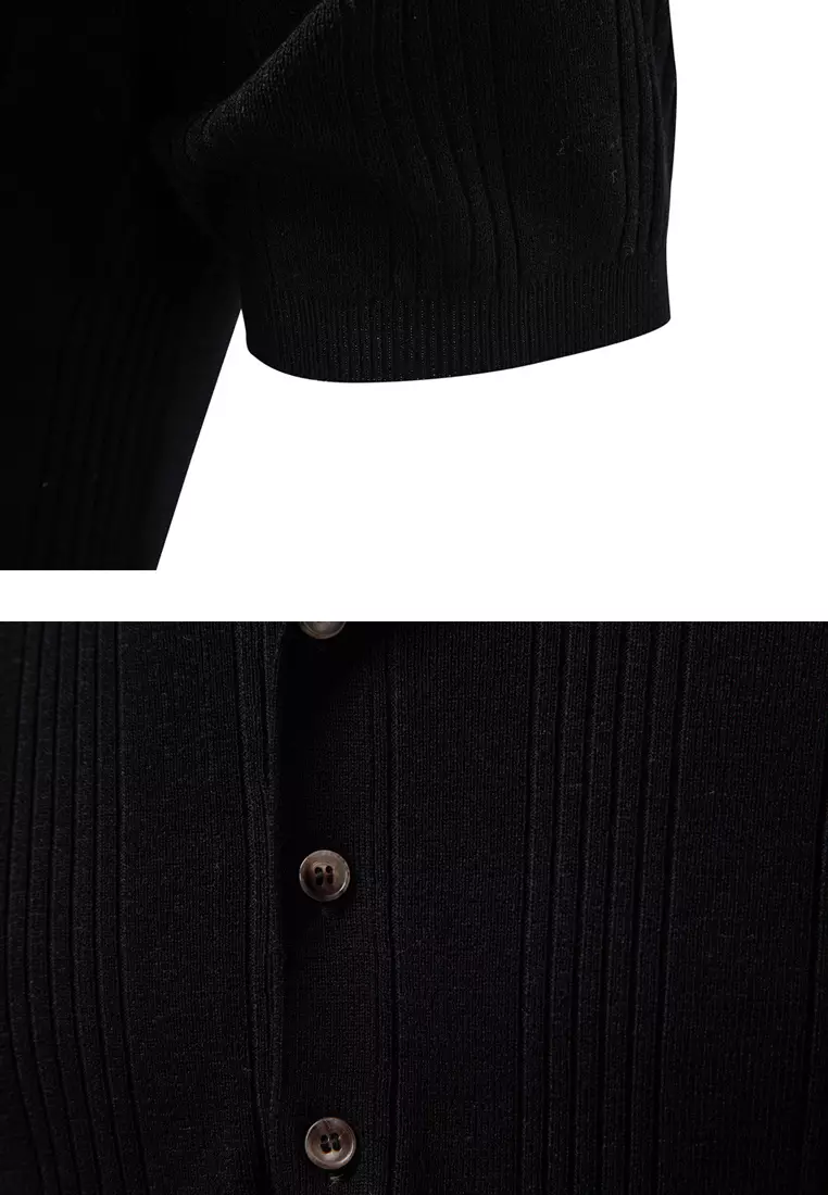 亨利領短袖Polo衫 AX-PSD8068