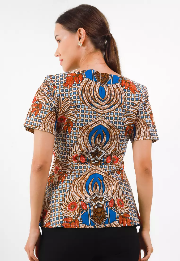 Blouse Batik Mahkota Raja