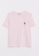 LC WAIKIKI pink Crew Neck Printed Cotton Women T-Shirt FBD62AA2DA1BA2GS_5