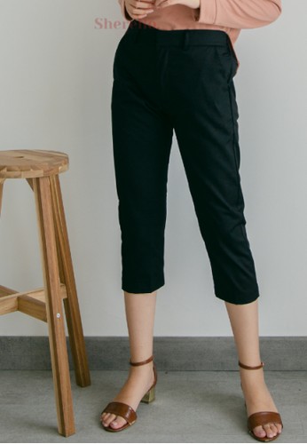 Sherello black Sherello Basic Skinny Pants in Black 4E25DAAC088930GS_1