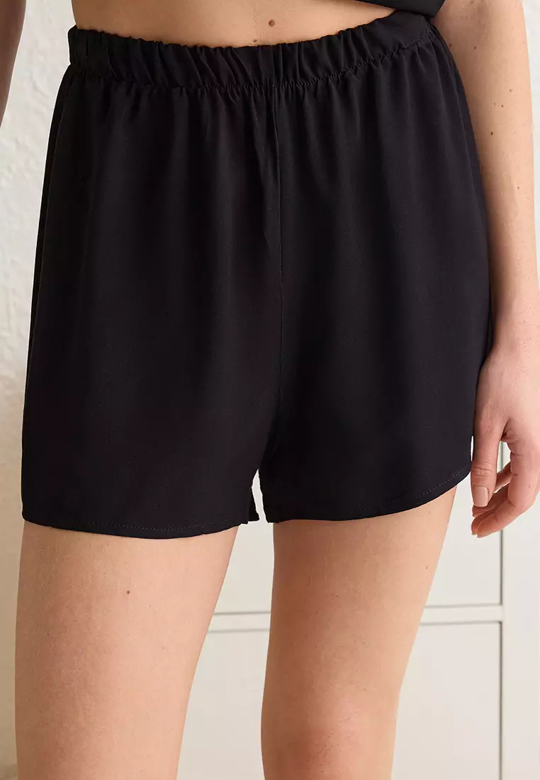 Ribbon/Bow and Piping Detail Pajama Set