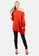 London Rag orange Sweater Kebesaran Kru Leher Karang 8D635AA601881FGS_4