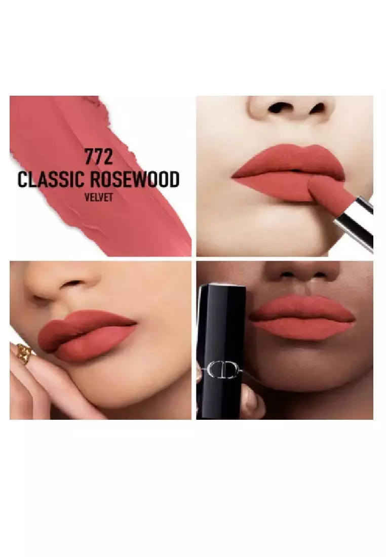 Dior Rouge Dior Lipstick -  772 Classic Rosewood Velvet Finish