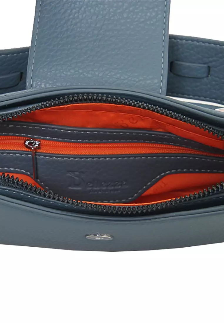 Bellezza Handbag CZ248 Blue