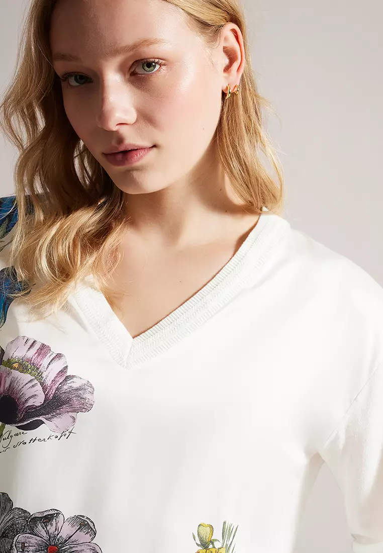 Ted baker v neck on sale sweater