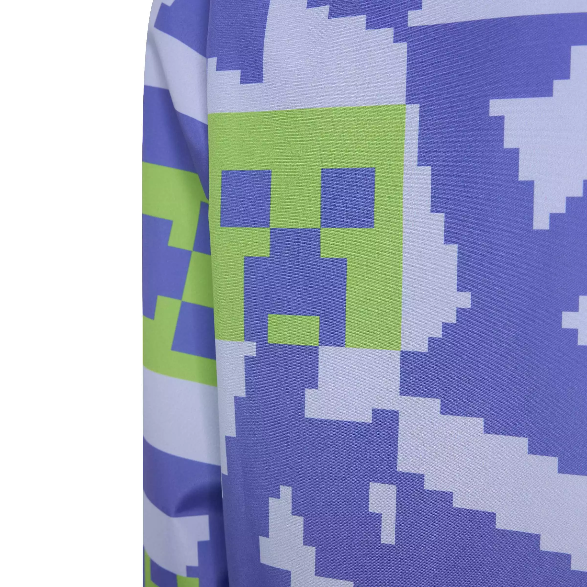 ADIDAS Minecraft Terrex 2 Layer Climaproof Rain Jacket KA0082 - Jas Hujan Anak (Ungu)