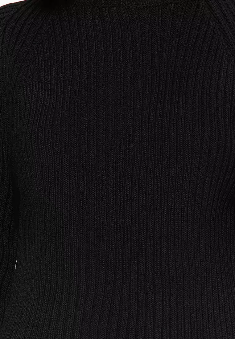 High Collar Knitwear Sweater