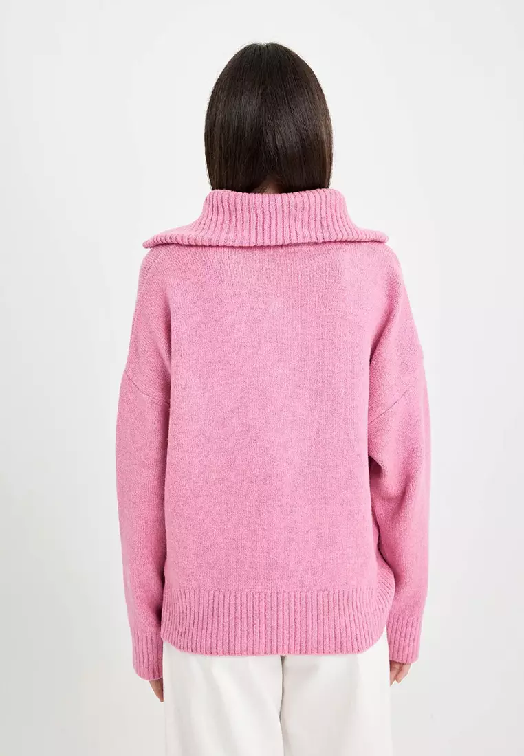 Half-Zip Knitwear Jumper