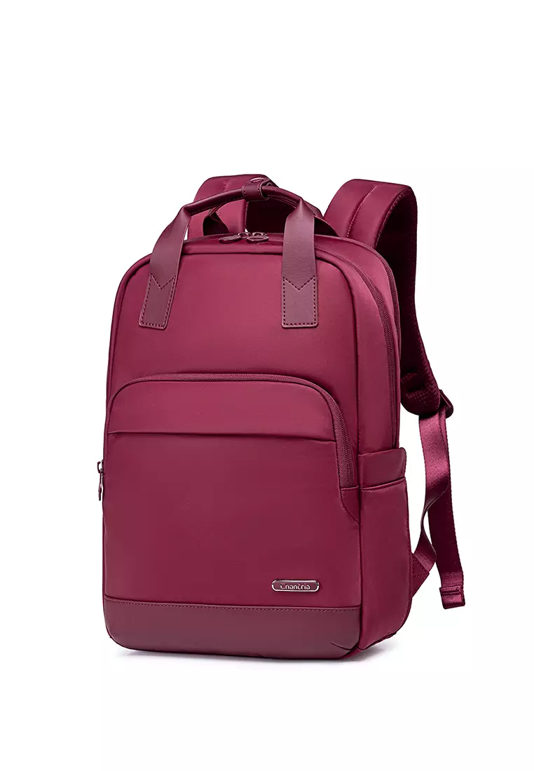 Nylon Lightweight College Bag 15.6 Inch Laptop Compartmen Travel Backpack For Women