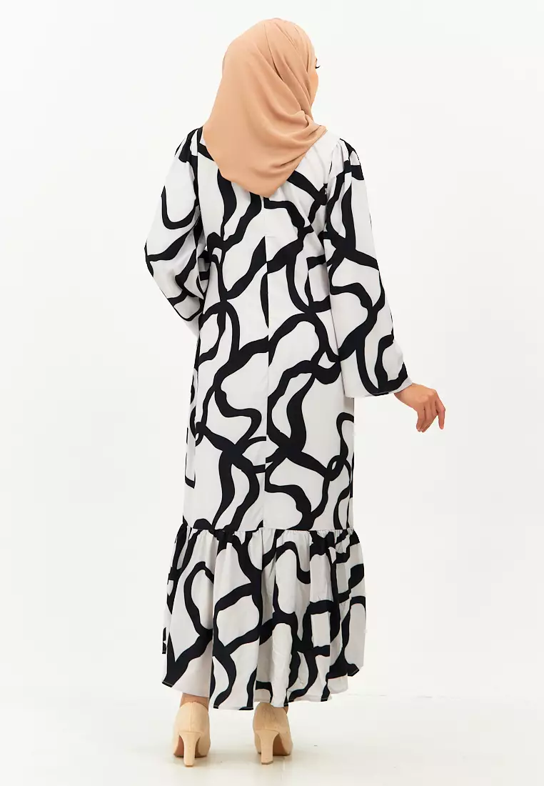 Mable Printed Dress