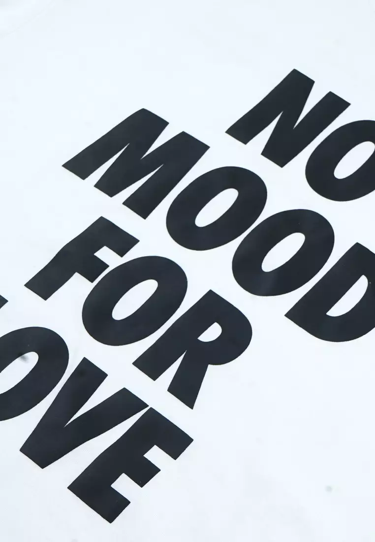 Moutley Men's T-Shirt Short Sleeve Oversized Fit Cotton 16s No Mood 031224