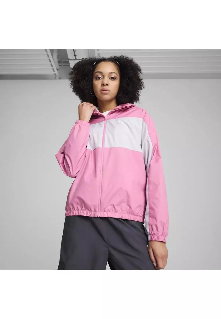 Mesh Lined 女子防風外套