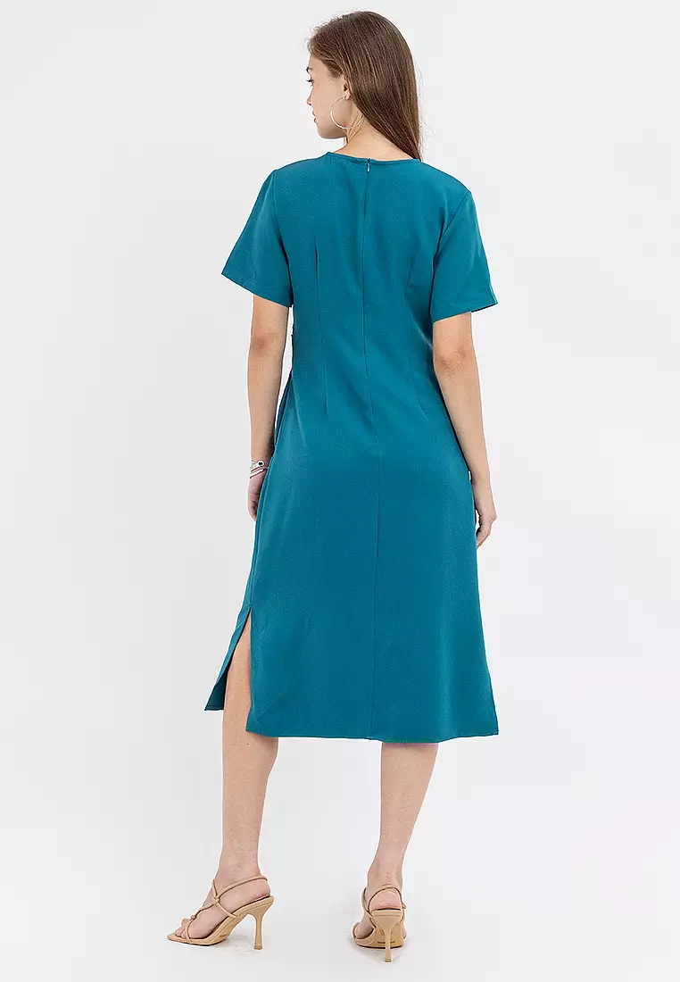 Dakota Faux Wrap Dress