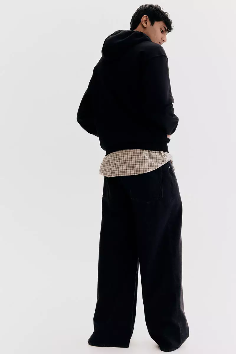 Loose Fit Zip-through hoodie