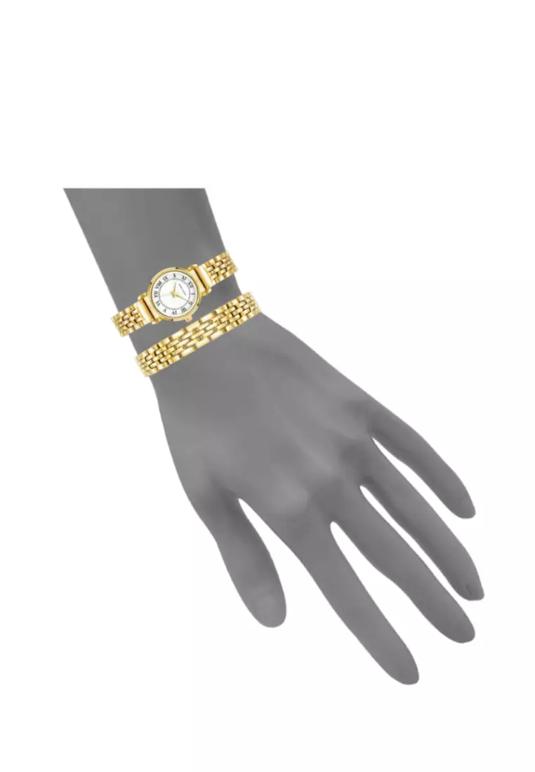Anne Klein Women's Bracelet Watch Set Rosegold-tone - AK-4144RGST