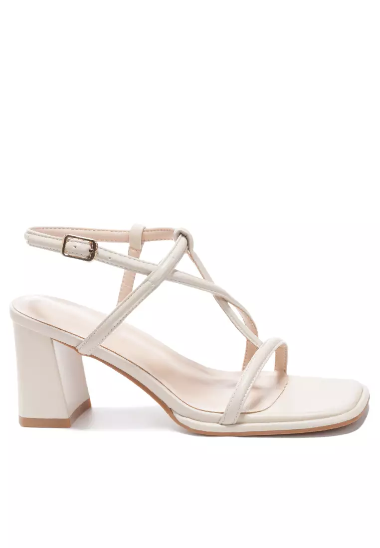 Discount on Twenty Eight Shoes  shoes - SKU: 7cm Ankle Strap Heel Sandals By1172-25