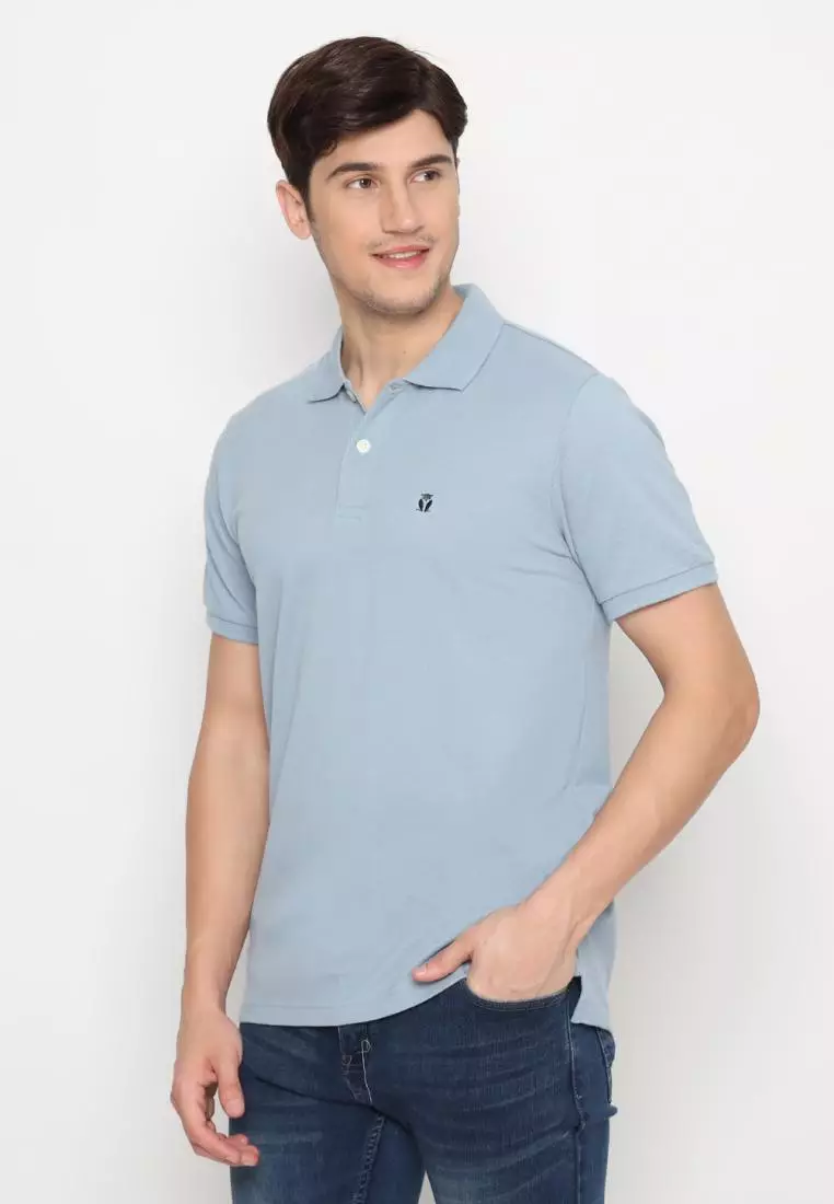 MATSUDA Kaos Polo Shirt Pria Kerah Kushima