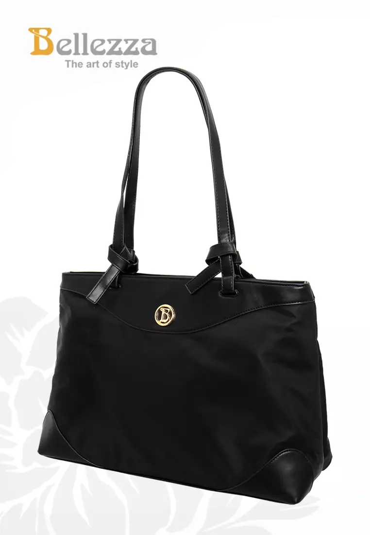 Bellezza Tote Bag BHW324 Black Comb