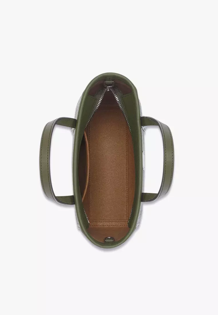 Toni Top-Zip Shopper in Visetos