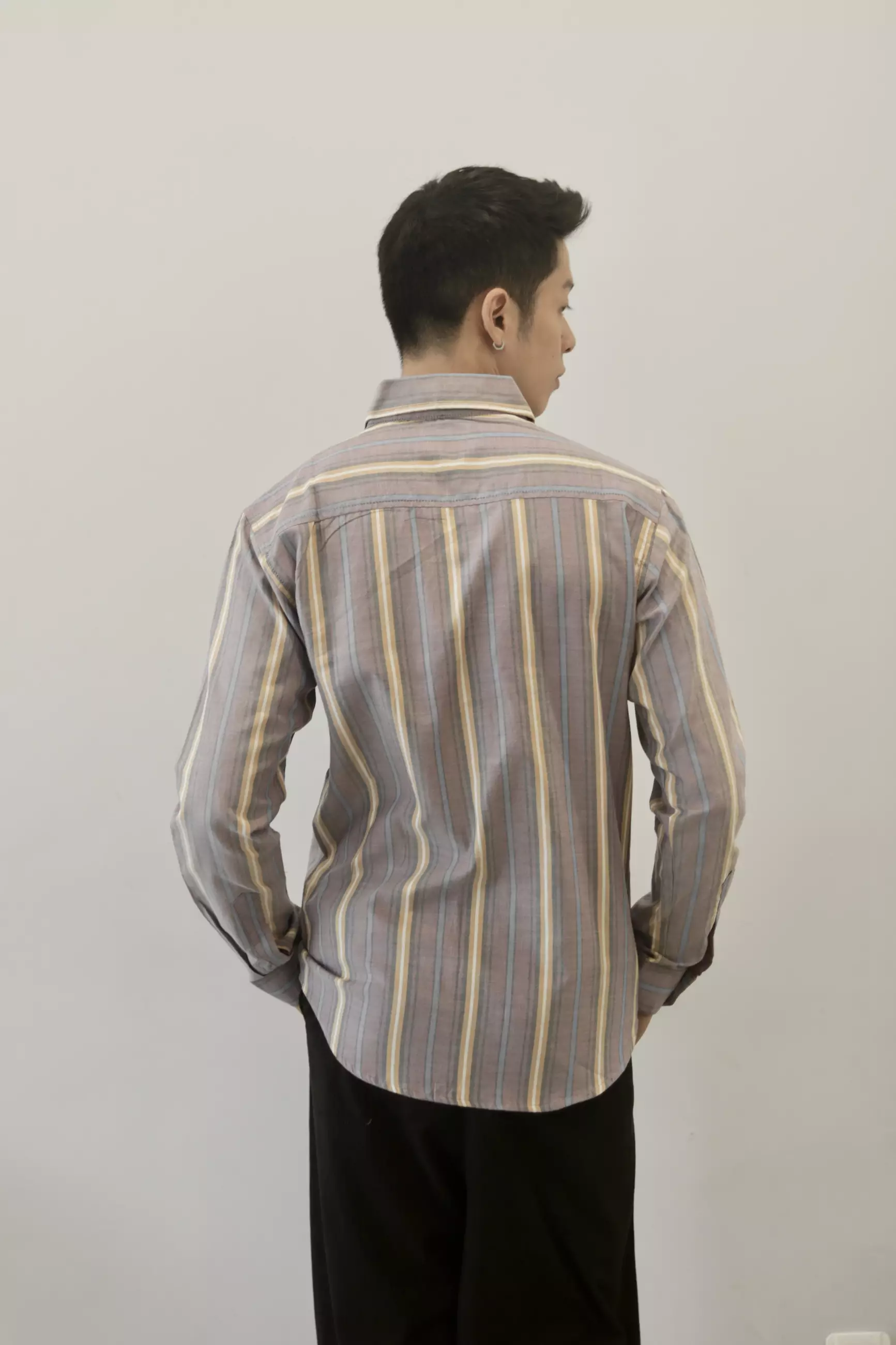 Kale MOZA PURPLE/ Kemeja Pria / Kemeja Tangan Panjang