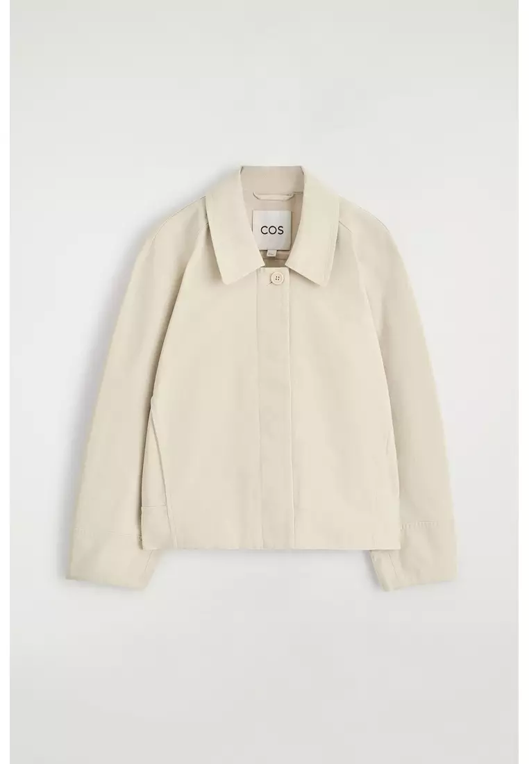 ROUNDED COTTON JACKET