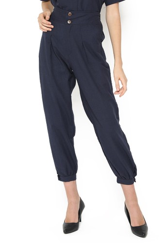 Jual Madeleine Jasmin Pants Navy Original Zalora Indonesia