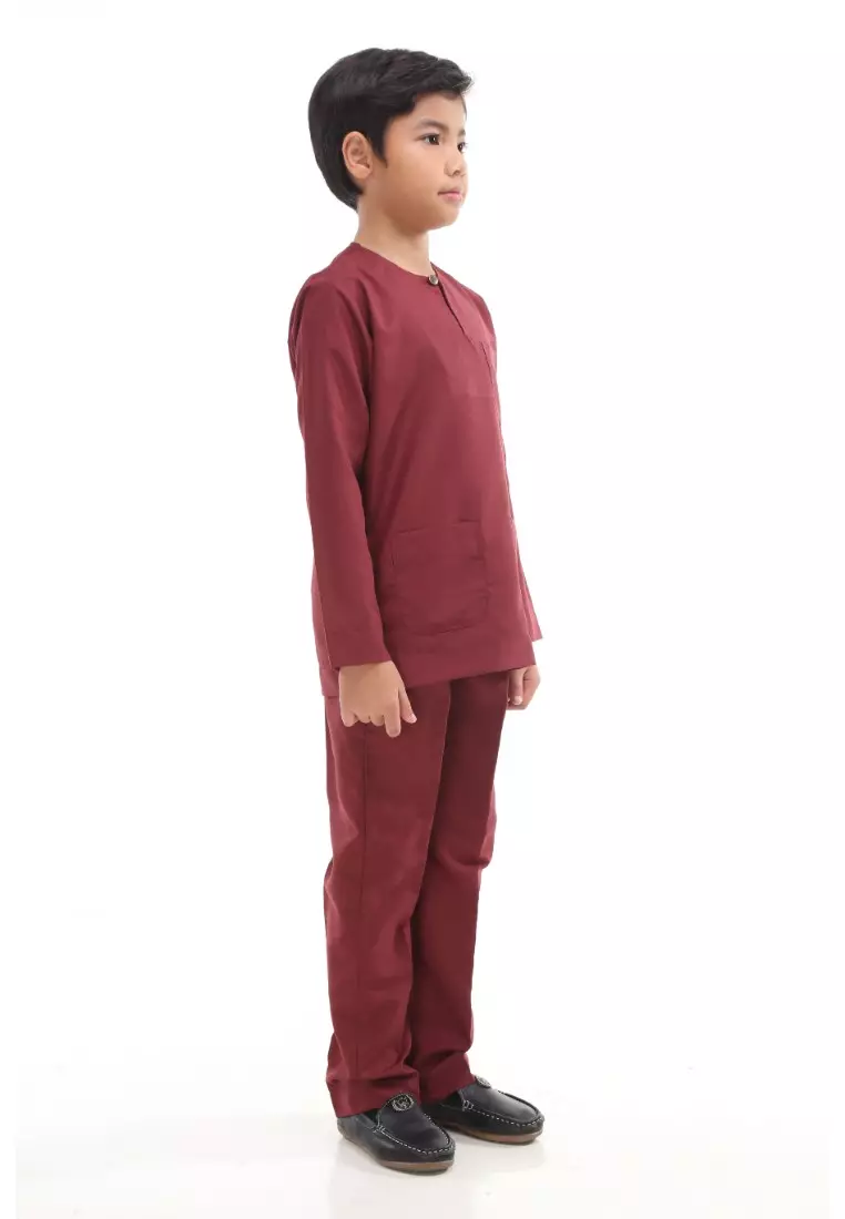 Baju Melayu Moden Teluk Belanga For Kids