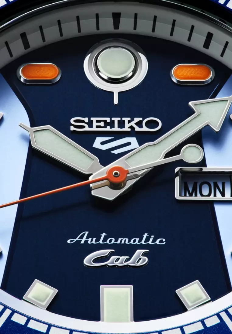 精工5 Sports 55週年本田Super Cub限量版自動腕錶SRPK37K1