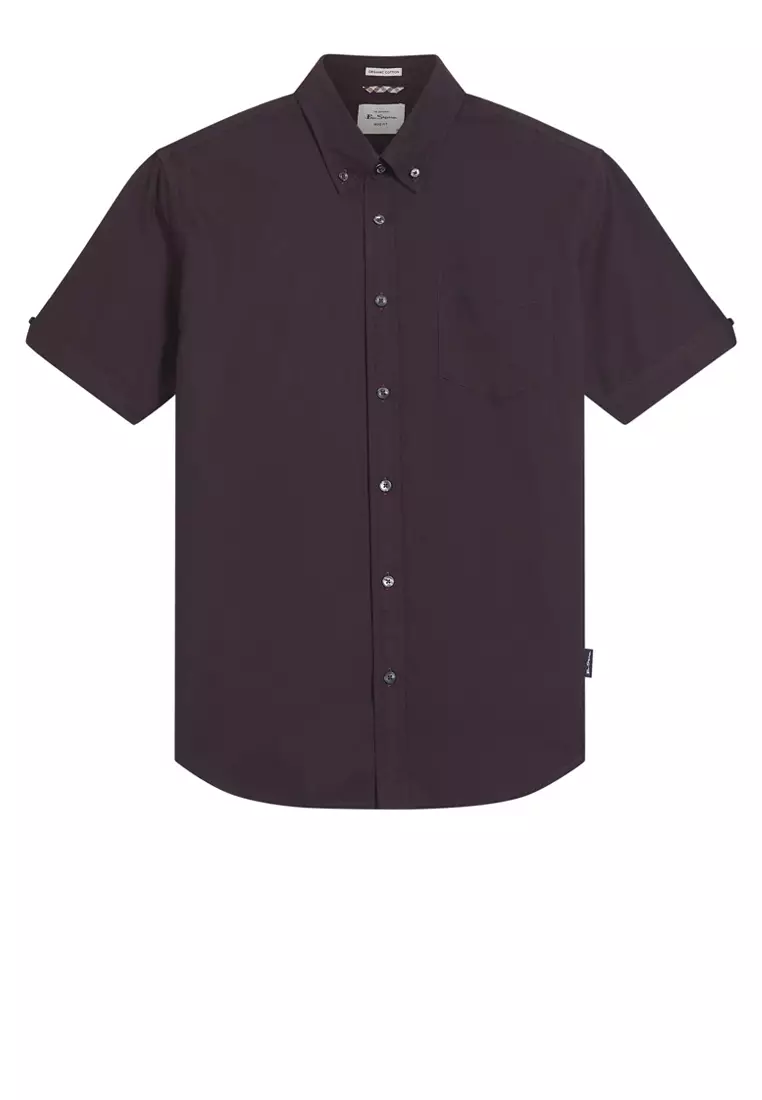 Short Sleeves Signature Oxford Shirt