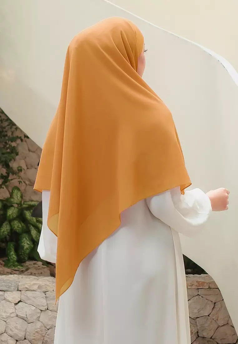 KHIBAN KHAIRA MAGNET PLUS NIQAB - HOT MUSTARD