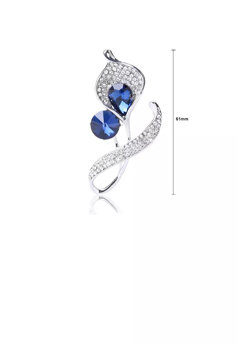 Calla top lily brooch