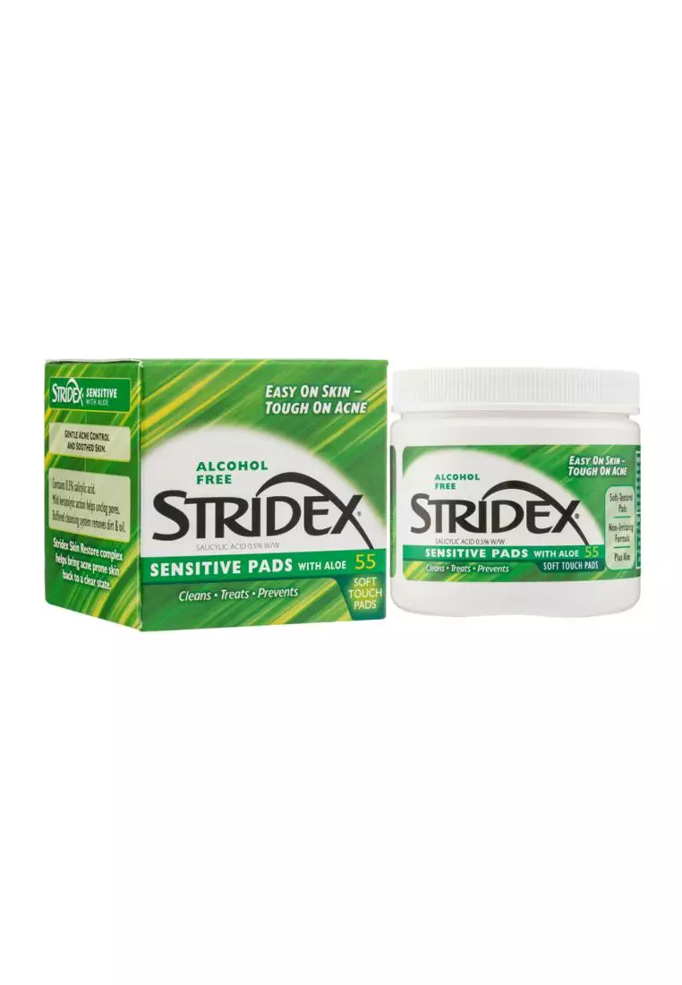 Stridex Sensitive Pads 55pcs