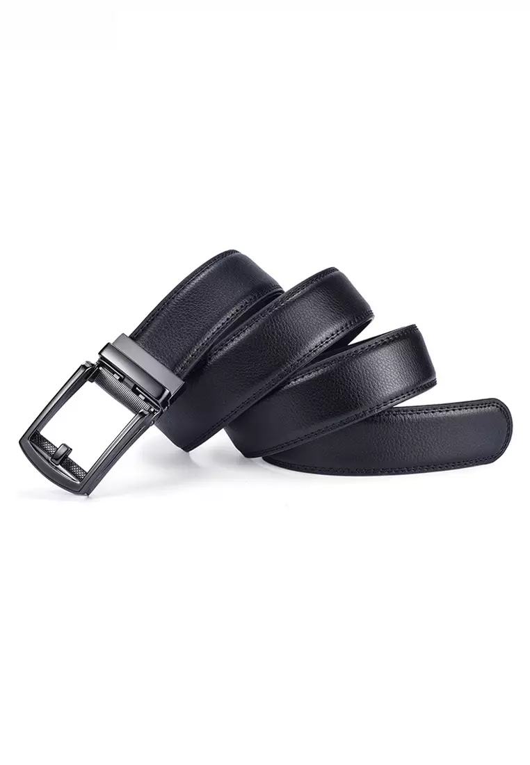 Classic Style Automatic Buckle Leather Belt JW CY-087