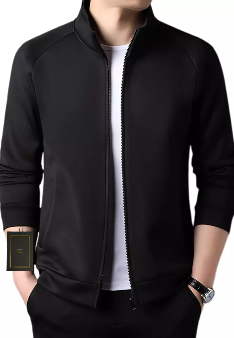 Stand collar jacket new arrivals