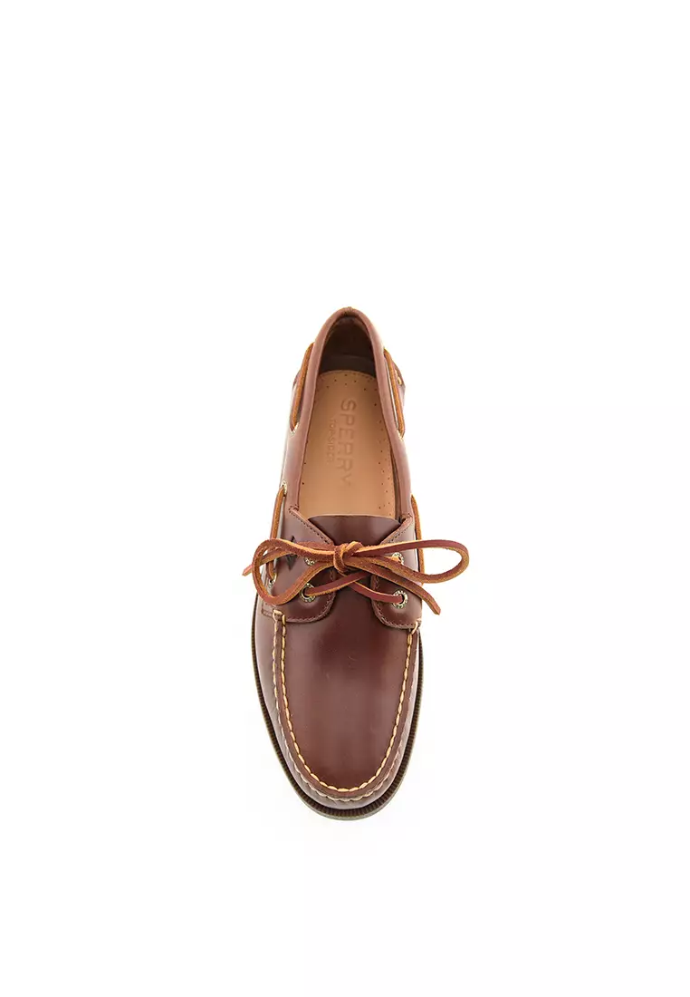 Men's Authentic Original™ 2-Eye Boat Shoes - Dark Red (14185785)