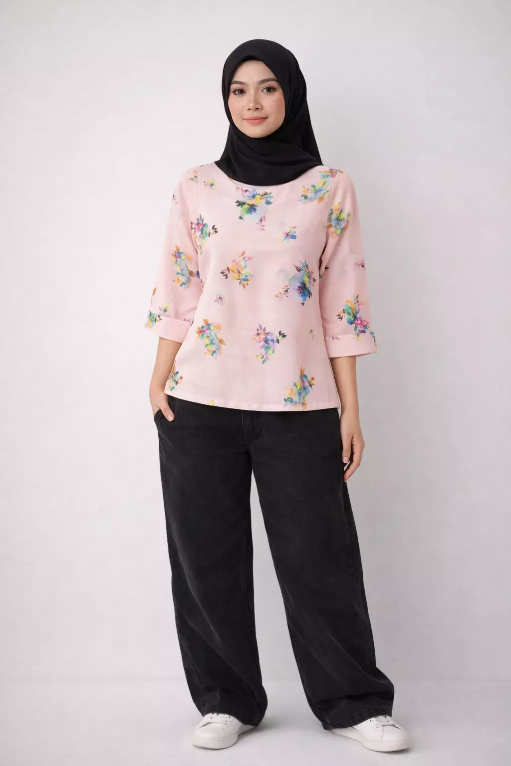 Aisha Blouse In Pink