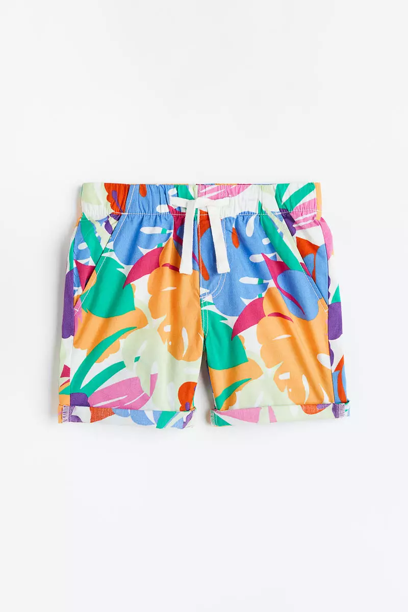 Buy H&M Cotton poplin shorts Online ZALORA Malaysia