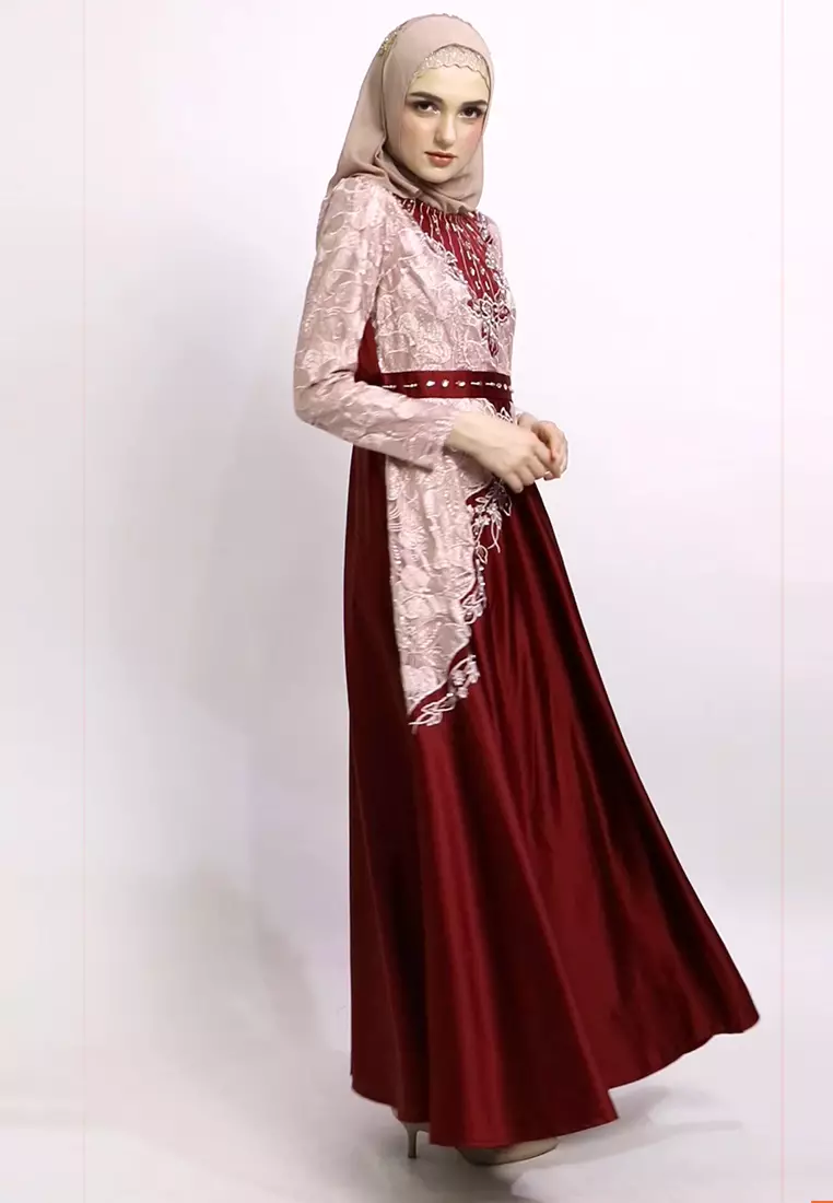 Chamoniq Gamis Organza Satin